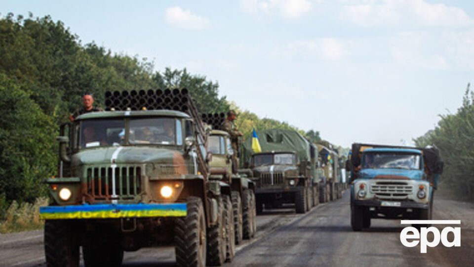 Украинские войска вырвались после 22-х дней окружения вместе со всей техникой