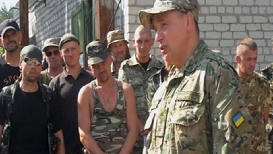 Гелетей лично пообщался с добровольцами из "Айдара"