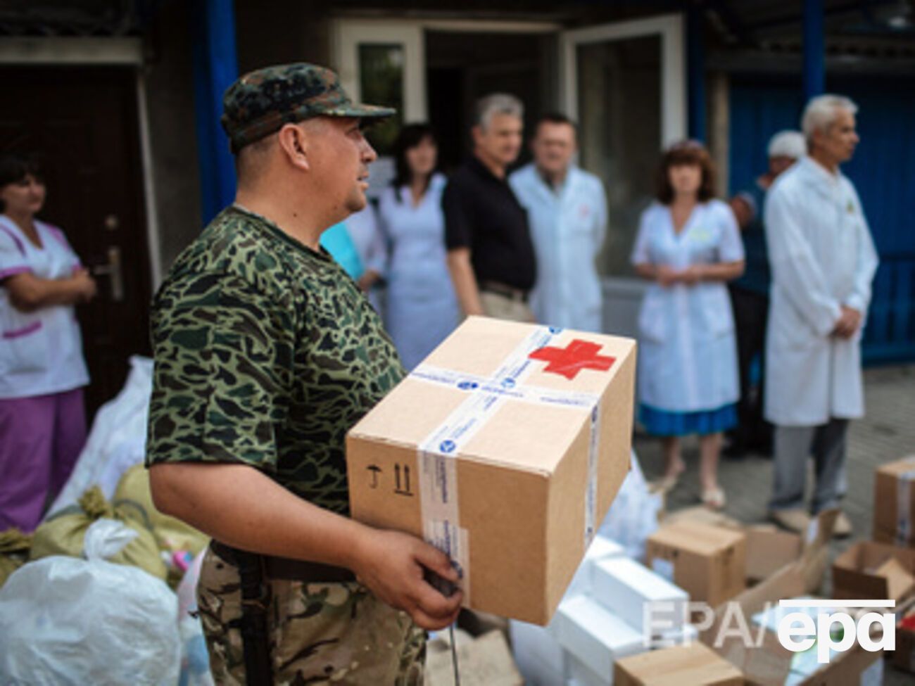 Украинская армия продолжает получать гуманитарную и военную помощь