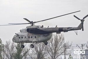 Экипаж вертолета находится на территории, подконтрольной силам АТО