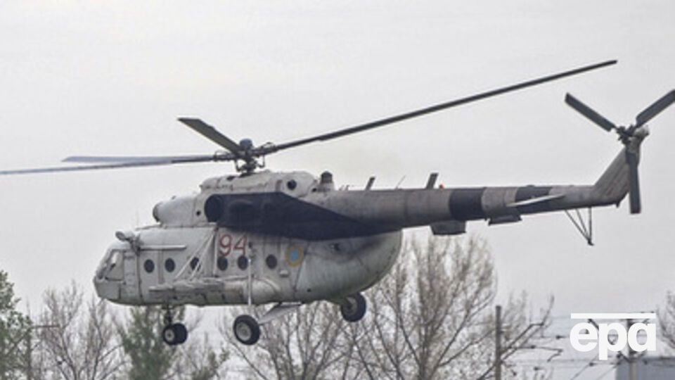 Экипаж вертолета находится на территории, подконтрольной силам АТО