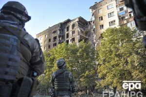 В Луганске разрушено много зданий