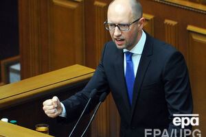 Арсений Яценюк: Кабмин внес в парламент закон о санкциях