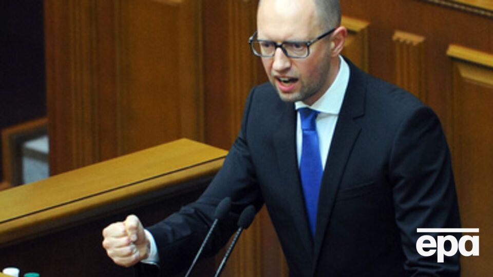 Арсений Яценюк: Кабмин внес в парламент закон о санкциях