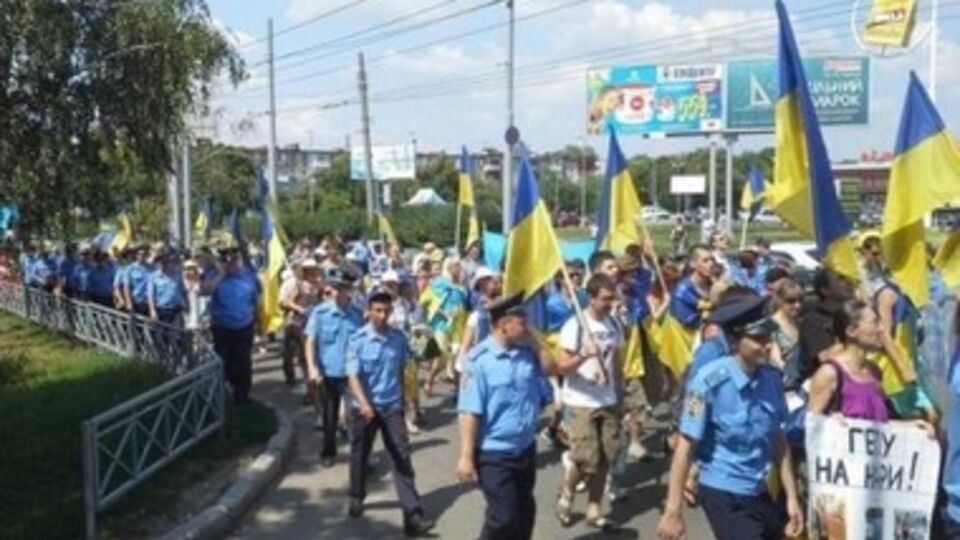 В Харькове проходит митинг против Кернеса