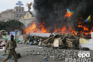 Очищение огнем. На Майдане сгорели палатки "поселенцев". Фоторепортаж