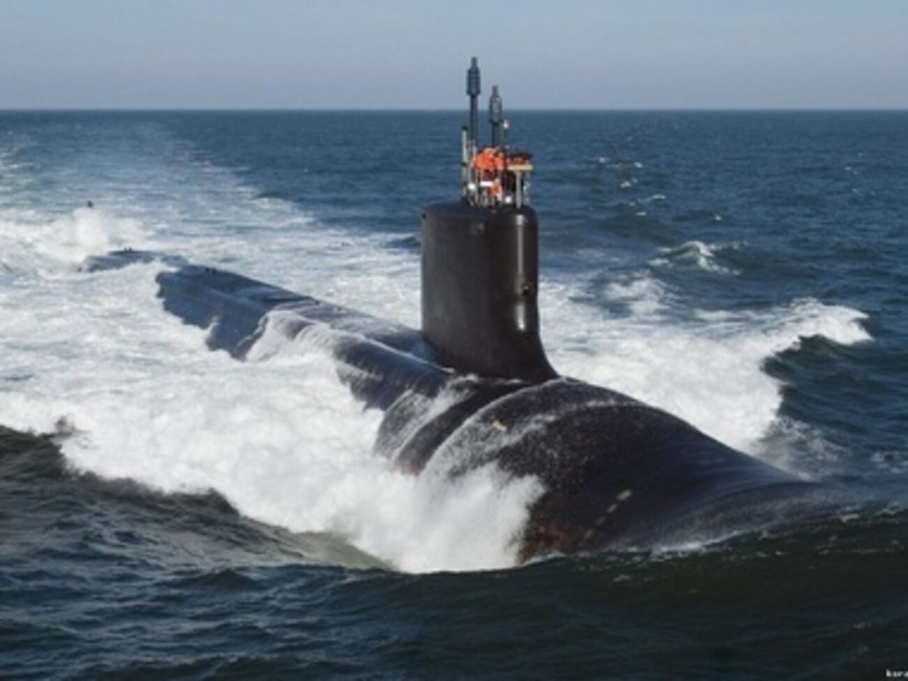 Самая современная атомная подводная лодка США класса "USS Virginia"