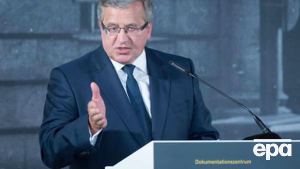 Коморовский остерегает Европу от повторения ошибок