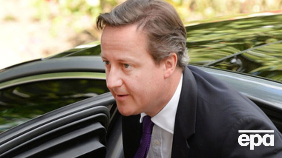 Кэмерон обещает "запустить маховик санкций" против РФ