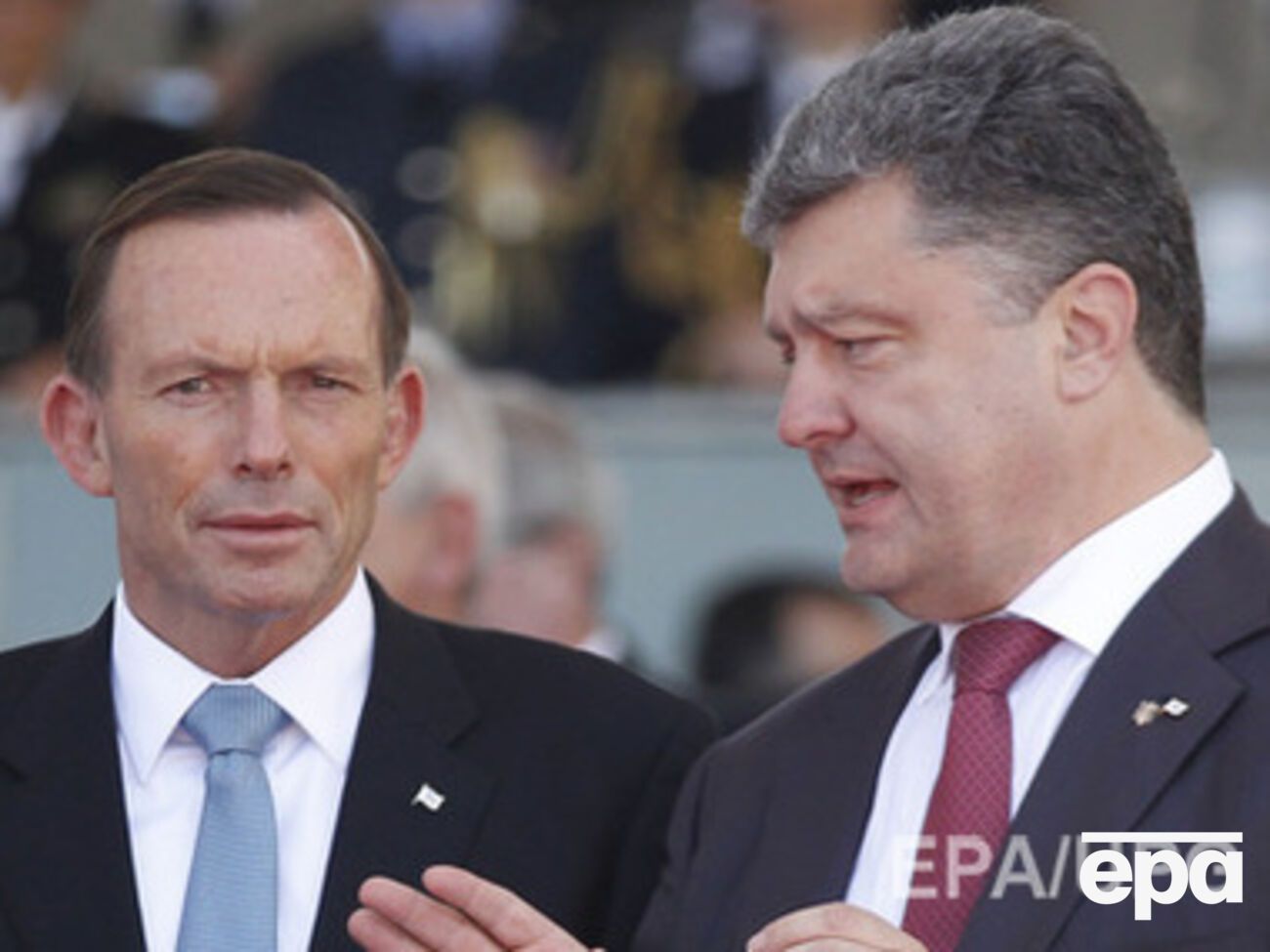 Тони Эбботт и Петр Порошенко обсудили ситуацию в Украине