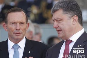 Тони Эбботт и Петр Порошенко обсудили ситуацию в Украине