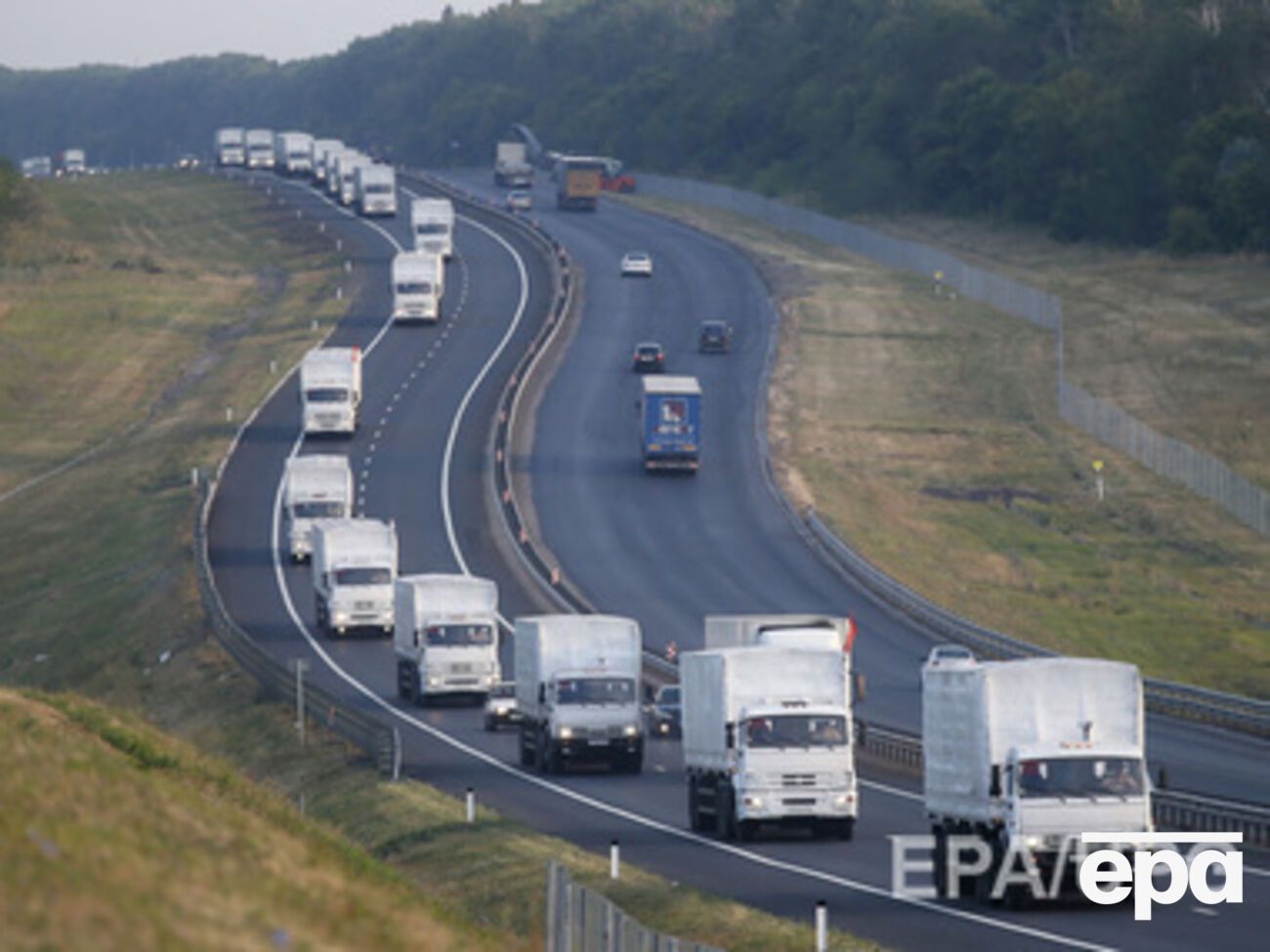 Россия готовится отправить в Украину вторую партию "гуманитарной помощи"