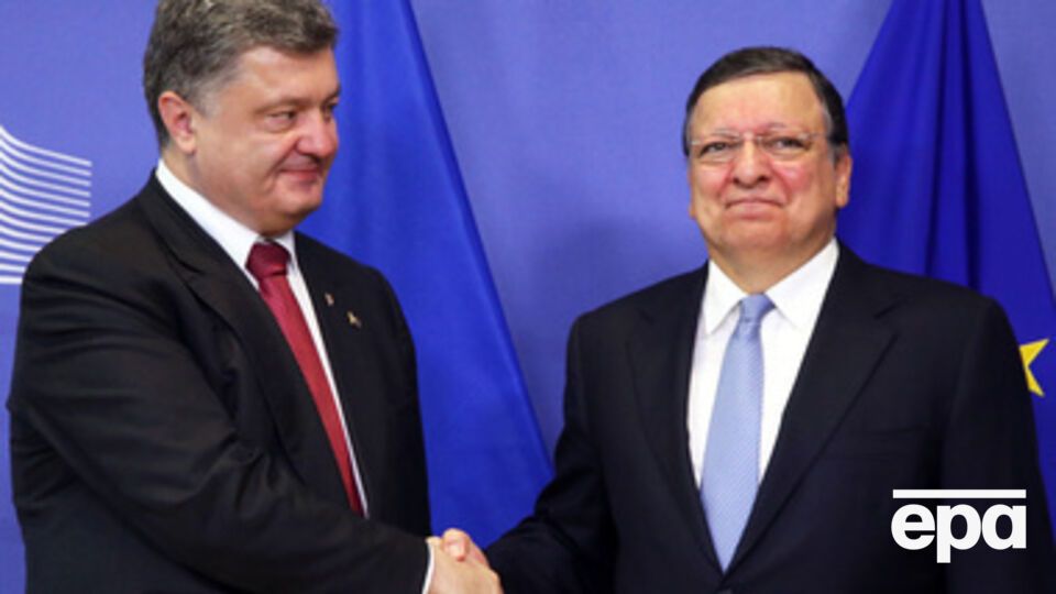 Баррозу завтра встретится с Порошенко