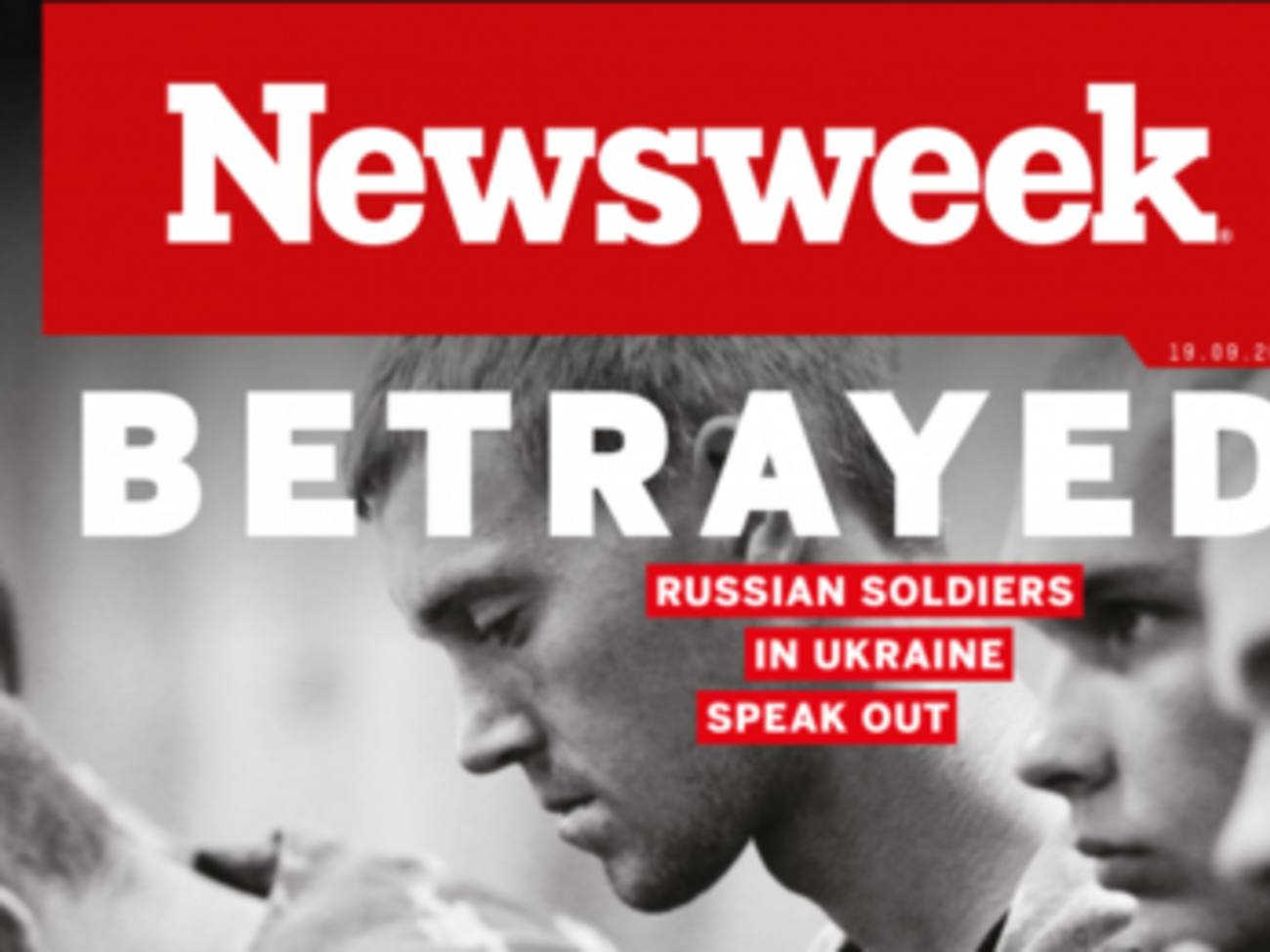 Обложка американского Newsweek за 19 сентября