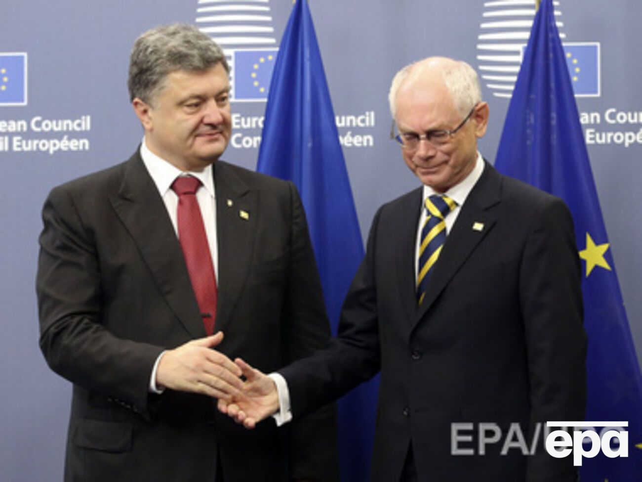 Президенты Украины и Европейского Совета обсудили перспективы мирного урегулирования на Донбассе