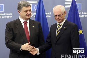 Президенты Украины и Европейского Совета обсудили перспективы мирного урегулирования на Донбассе