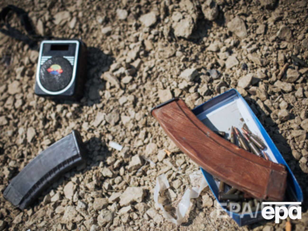 У диверсантов изъят арсенал оружия