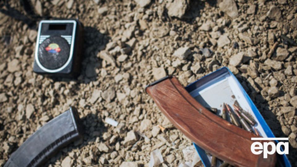 У диверсантов изъят арсенал оружия