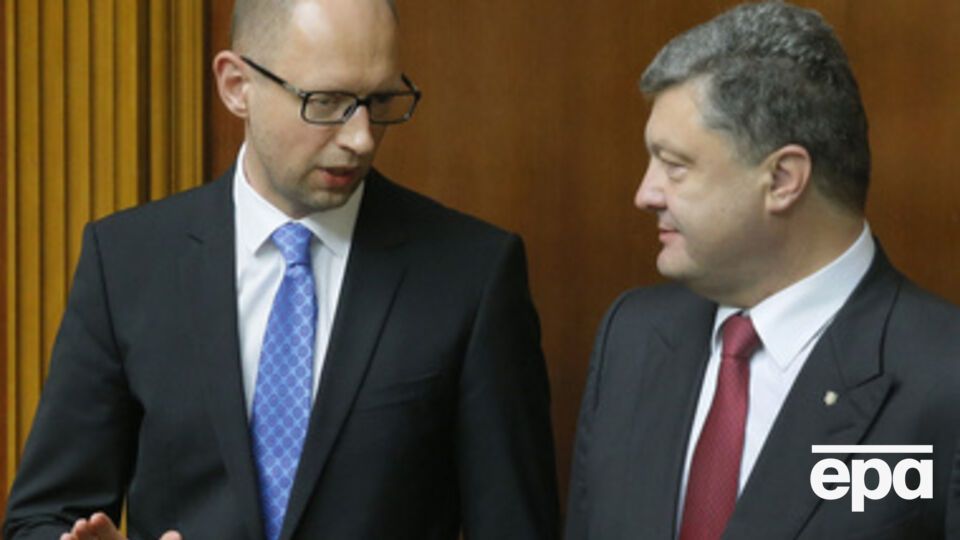 Союз Порошенко и Яценюка не состоялся