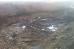В поселке Победа был расположен штаб АТО и лагерь