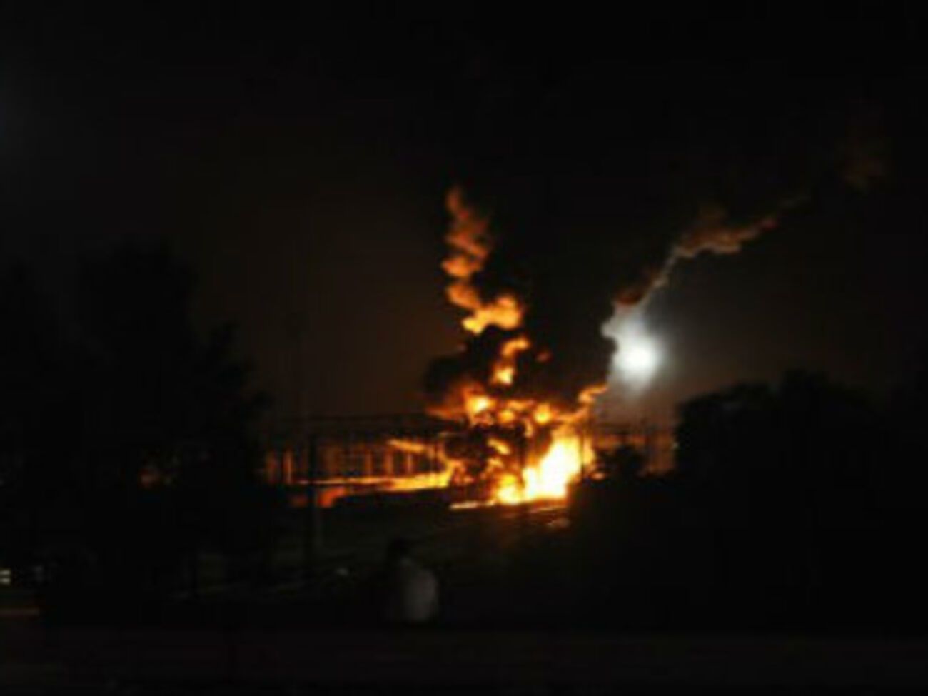 Пожар на харьковской станции Основа