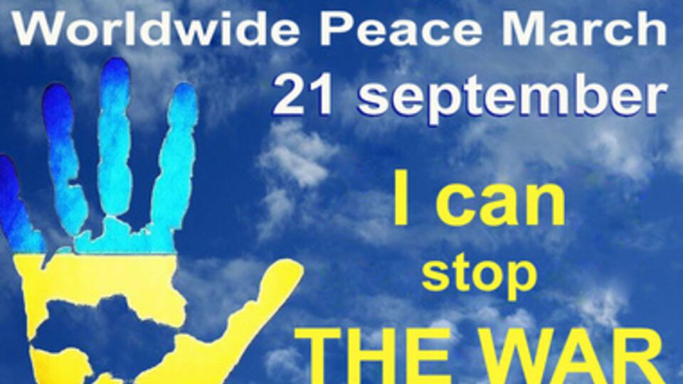 "Я могу остановить войну", – пишут участники всемирной акции