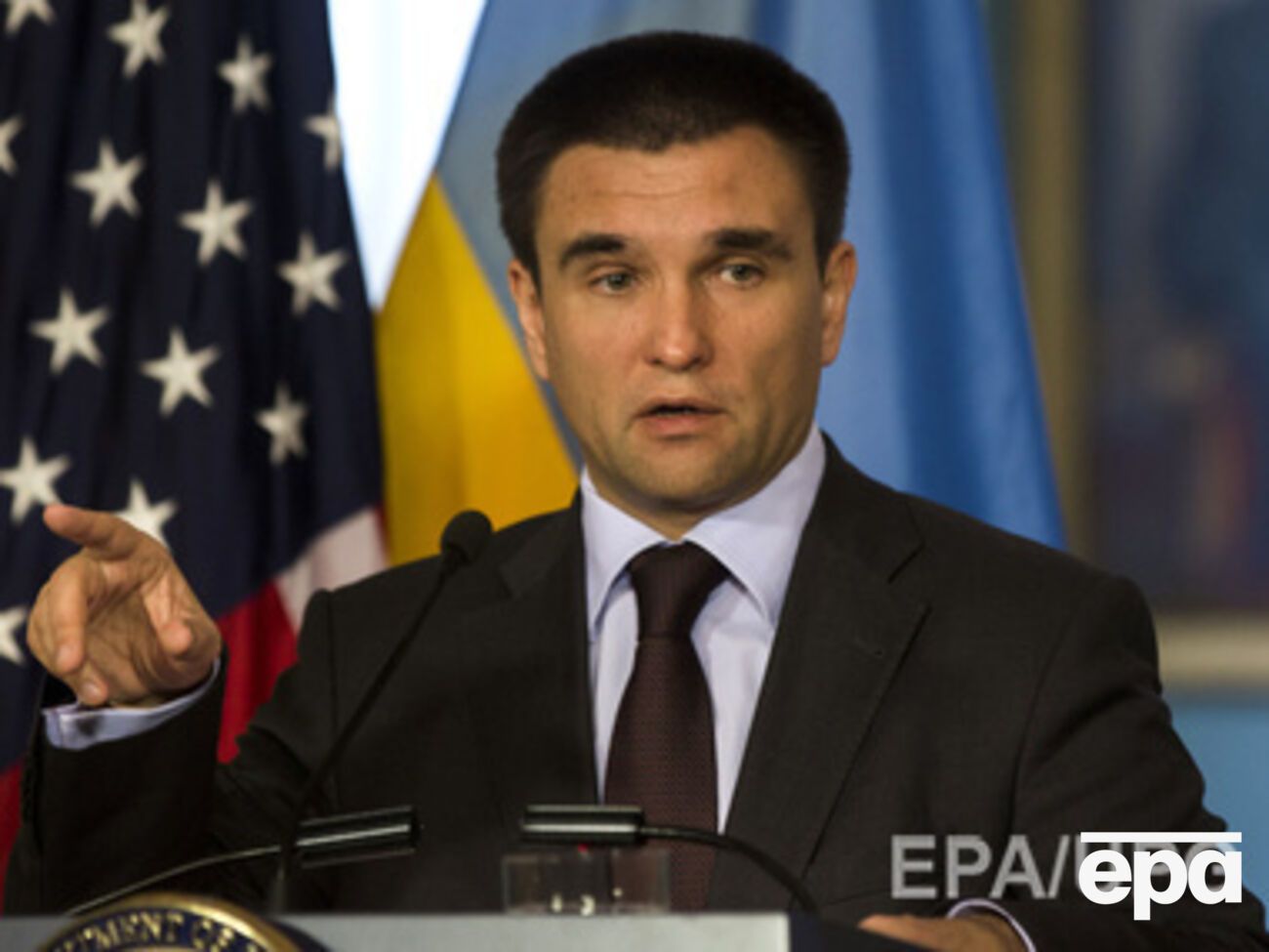 Министр иностранных дел Украины Павел Климкин в США