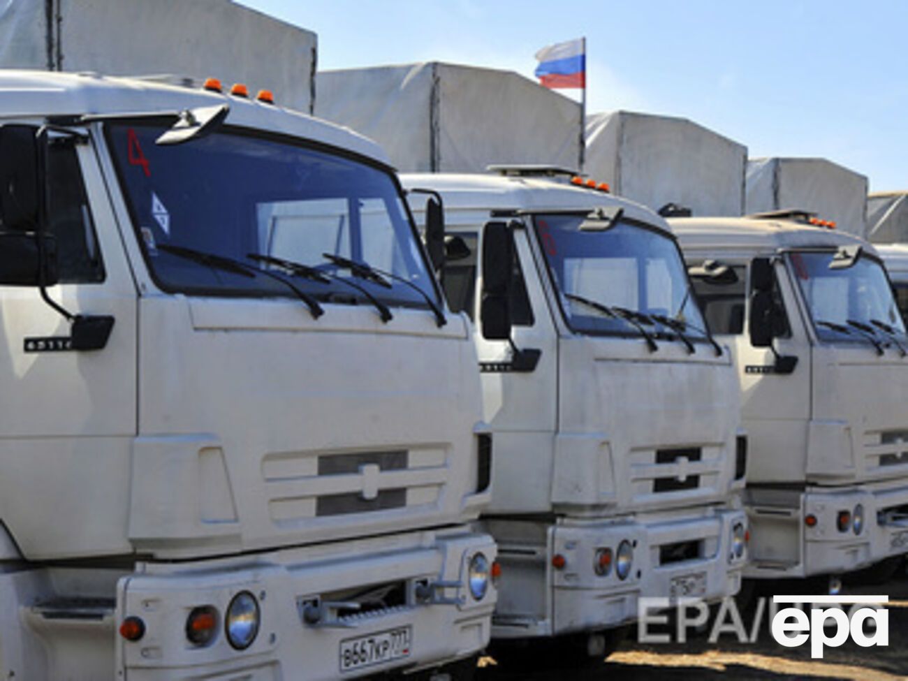 Российская таможня: В 20.30 завершено таможенное оформление всех автомобилей