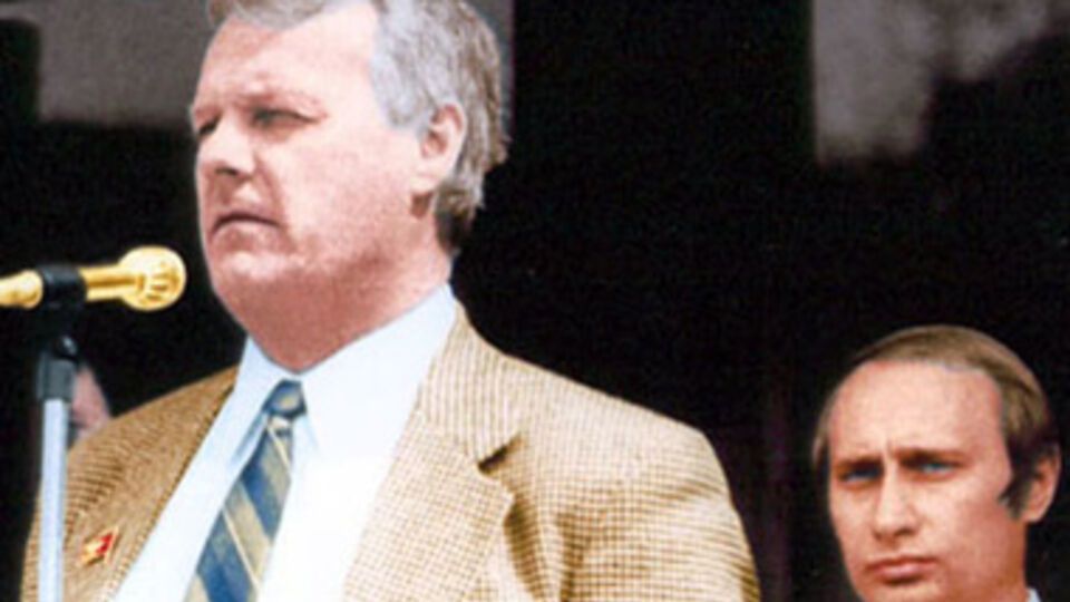 Анатолий Собчак и Владимир Путин