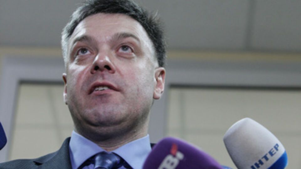 Лидер партии "Свобода" Олег Тягнибок