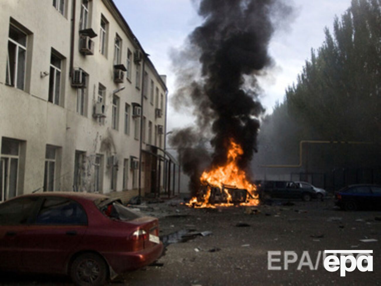 Донецк обстреливают