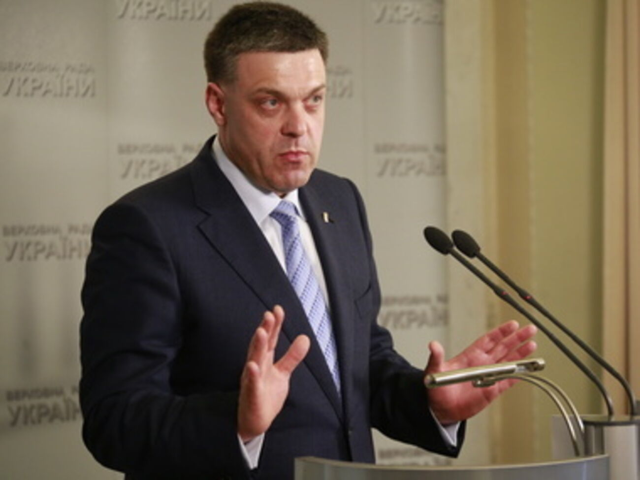 Тягнибок возглавил список своей партии