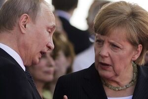 Путин и Меркель поговорили об Украине