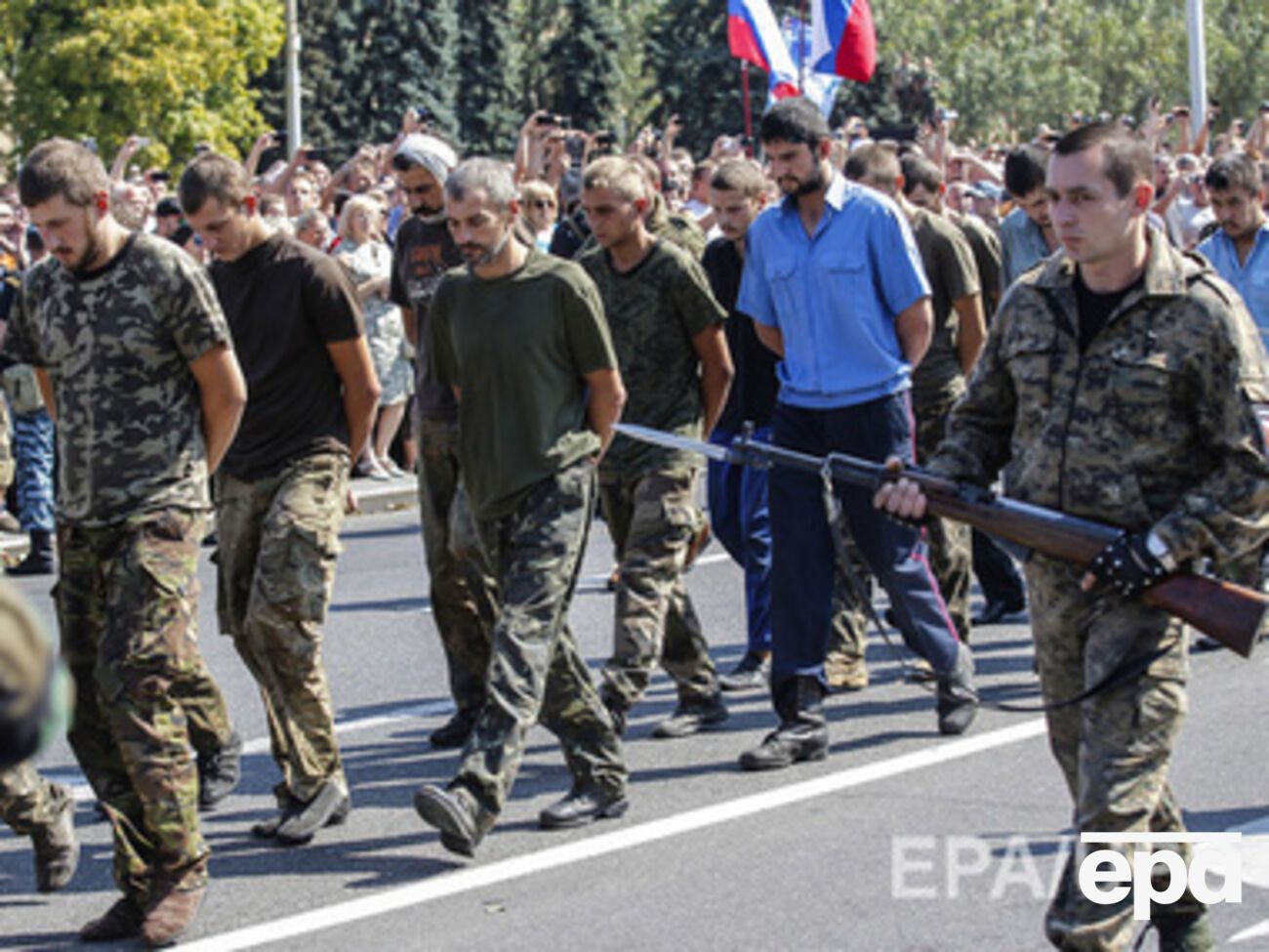 В плену у террористов остается еще много украинских солдат