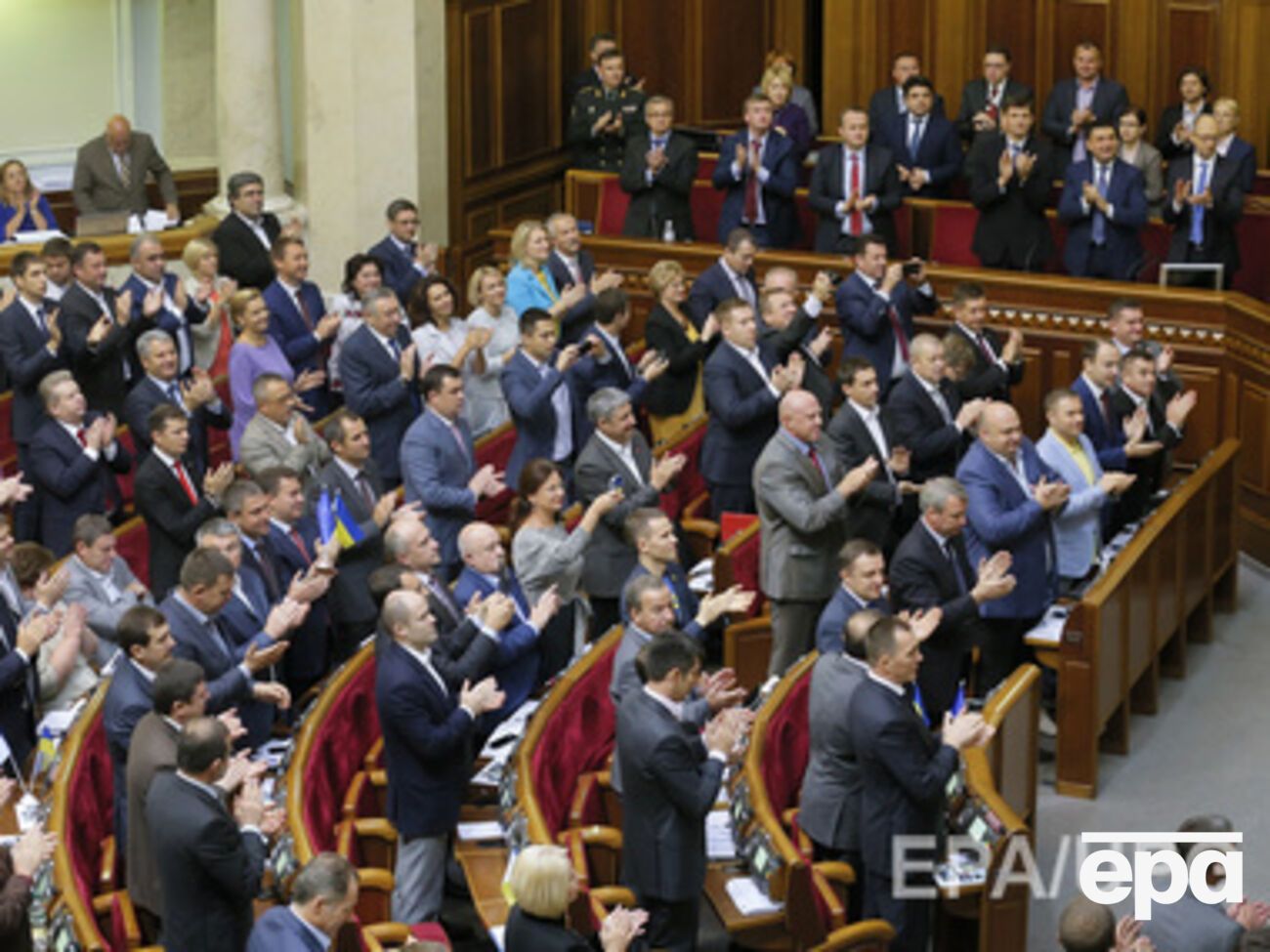 Народные депутаты 289 голосами приняли заявление "О европейском выборе Украины"