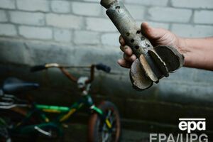 На головы мирных жителей Донбасса падают мины