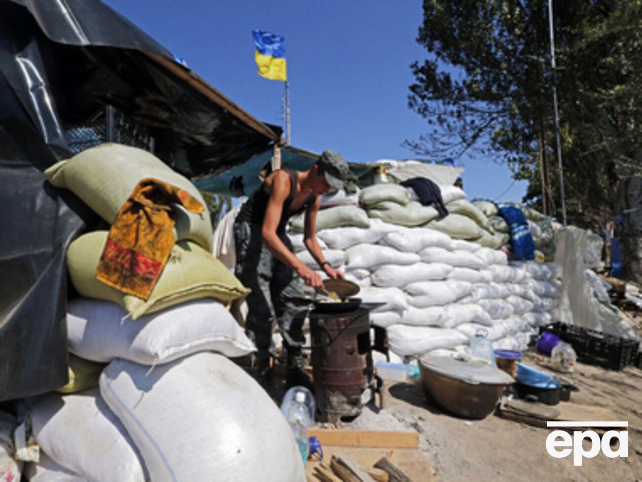 Боец с прозвищем Балу запрыгнул в танк и поехал на врага. Так украинские солдаты вернули блок-пост --- военный журналист Бочкала