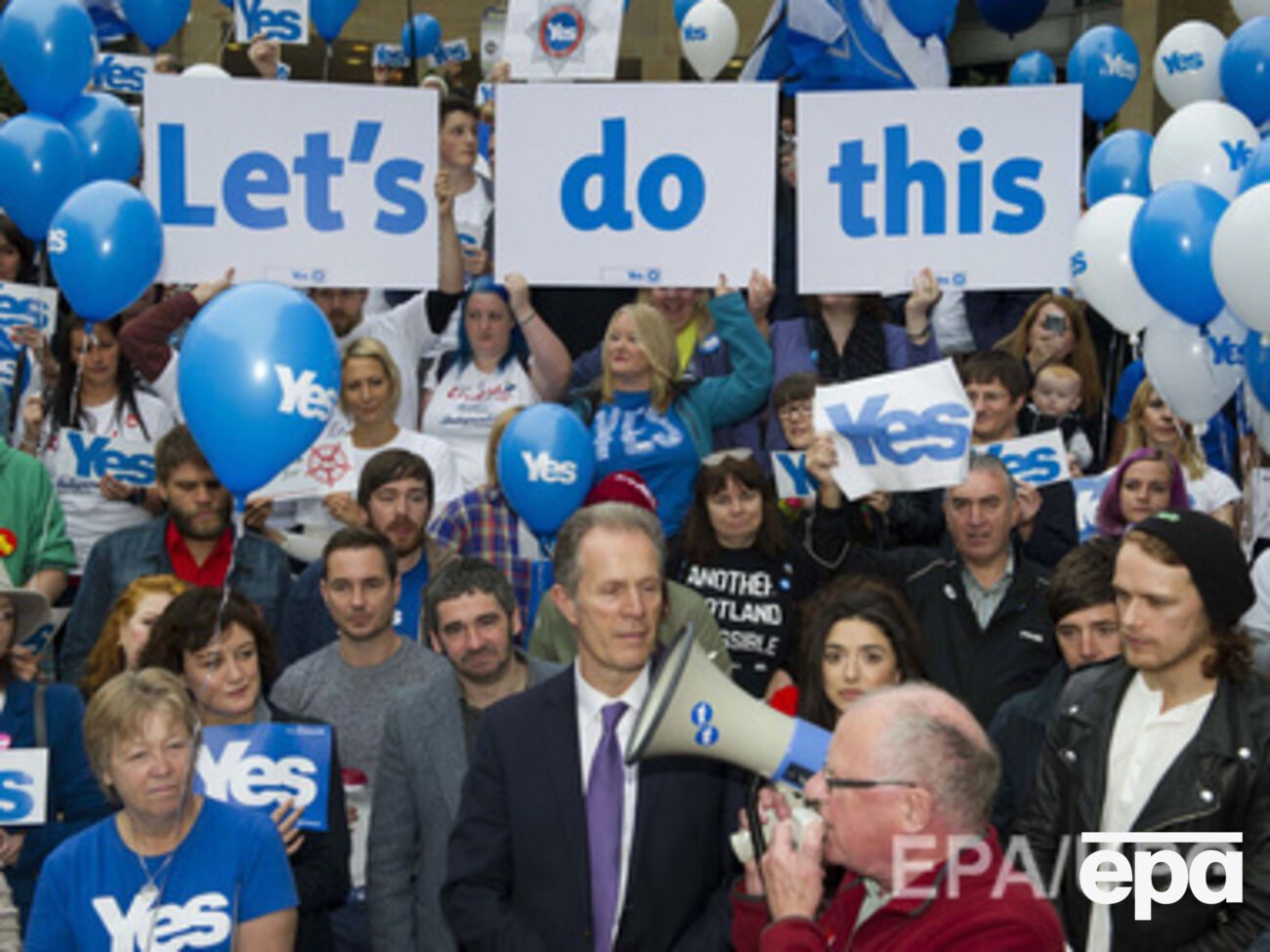 В Шотландии агитируют за независимость от Великобритании