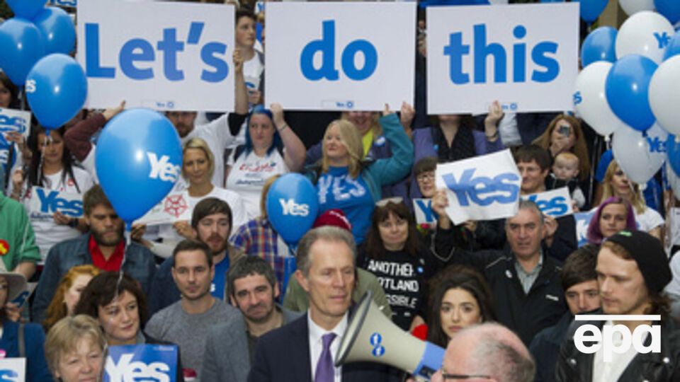 В Шотландии агитируют за независимость от Великобритании