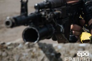 Один из бойцов на блокпосту получил ранение