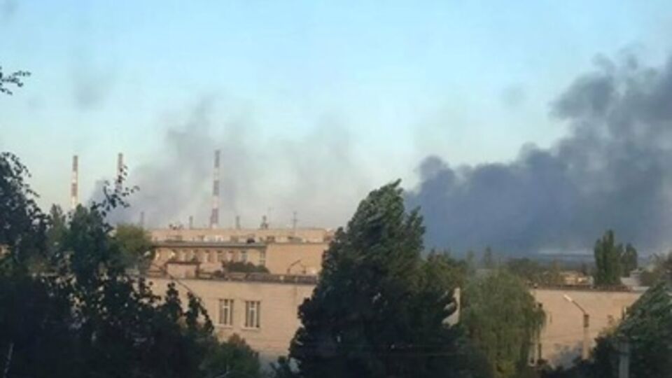 Пожар на ТЭС потушили