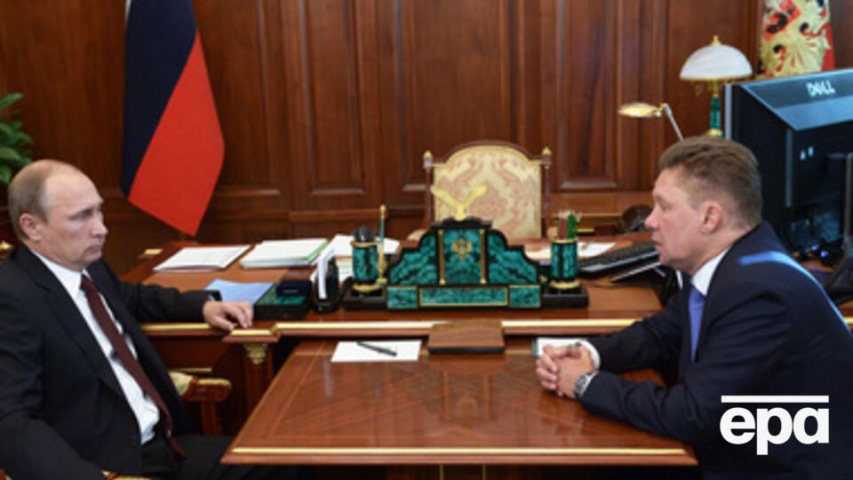 Путин обсудил с Миллером будущие поставки газа в Европу