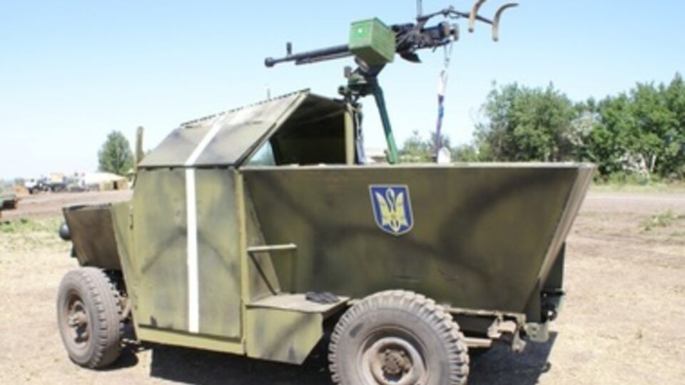 "Скорпион-1" – первый броневик на базе внедорожника для 11-го батальона "Киевская Русь"