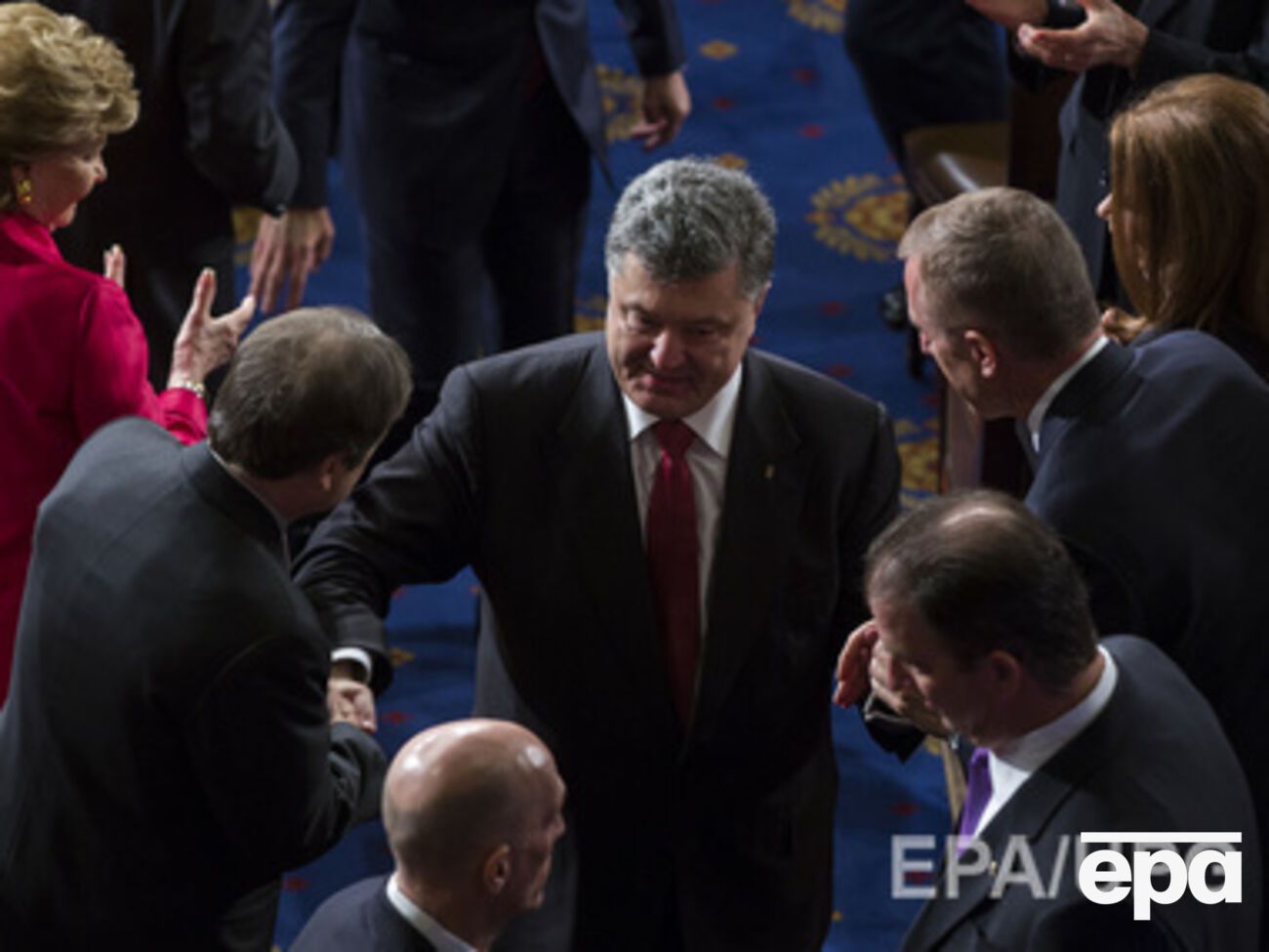 Петр Порошенко в Конгрессе США настаивал на необходимости военной помощи Украине