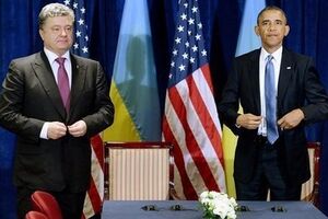 Петр Порошенко поблагодарил США за "чрезвычайно мощную" поддержку Украины