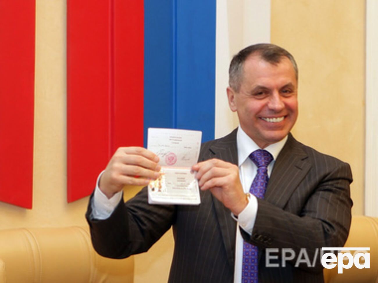 Константов также был спикером парламента Крым до аннексии