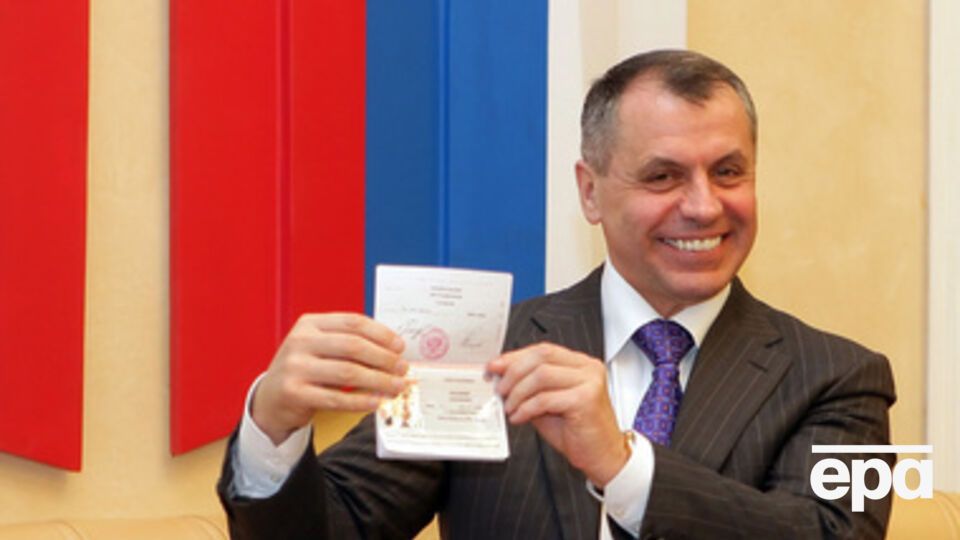 Константов также был спикером парламента Крым до аннексии