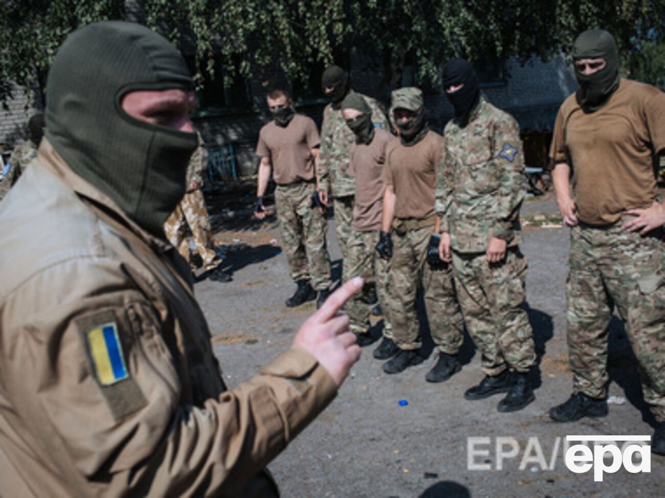 После мобилизации солдат отправляют в учебные центры