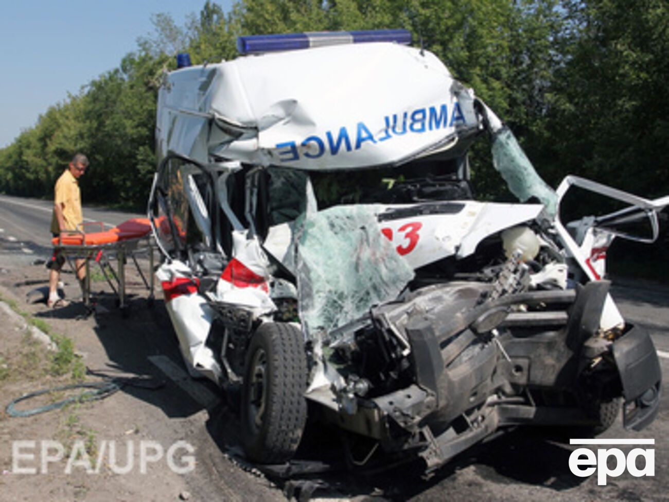 Российские военные проигнорировали опознавательные знаки на машинах