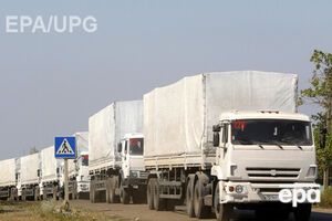 Почти 200 российских грузовиков с якобы помощью для жителей Донбасса приехали в Украину 23 августа